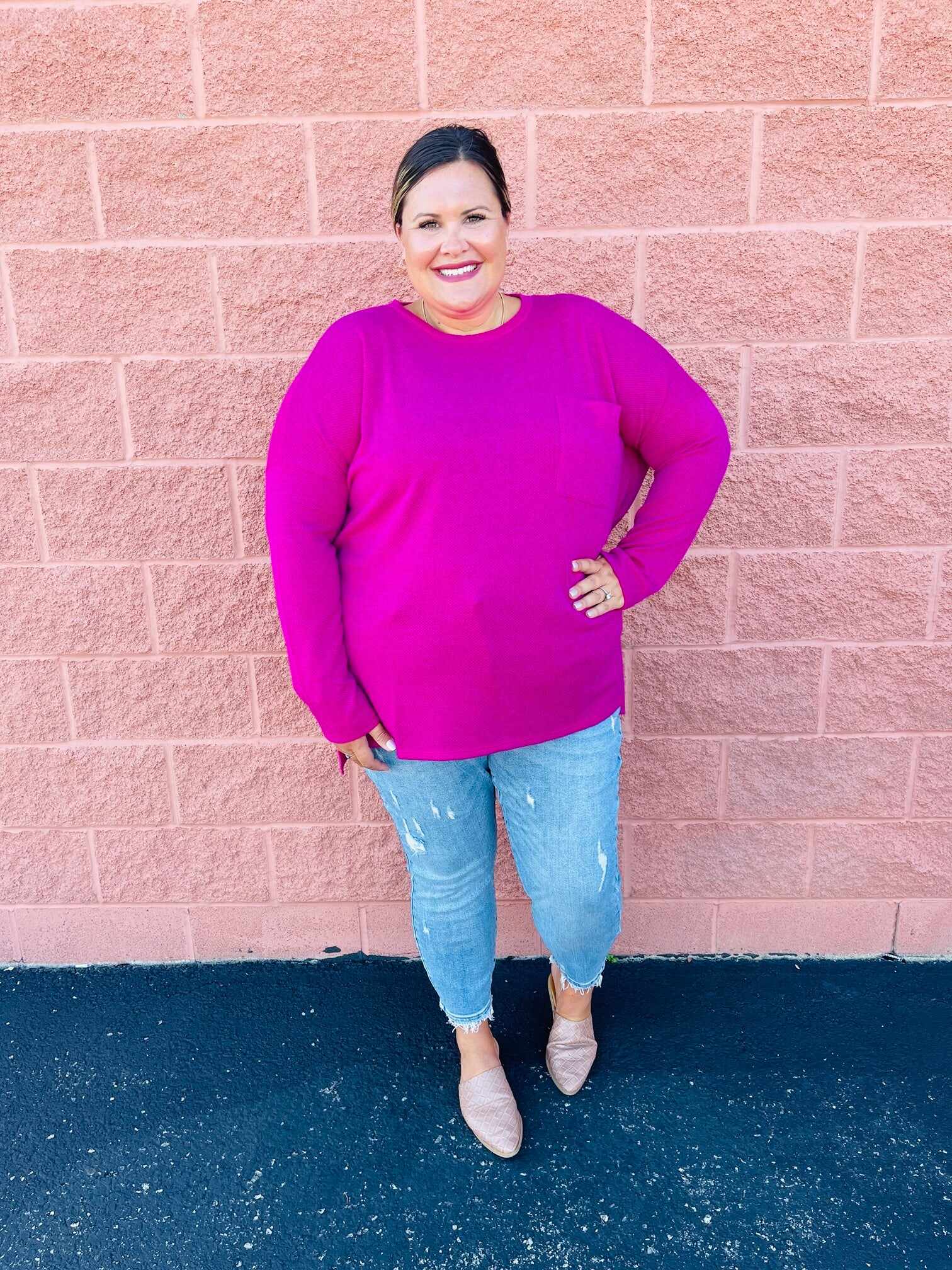 Plus/Reg Relax With Me Jeans