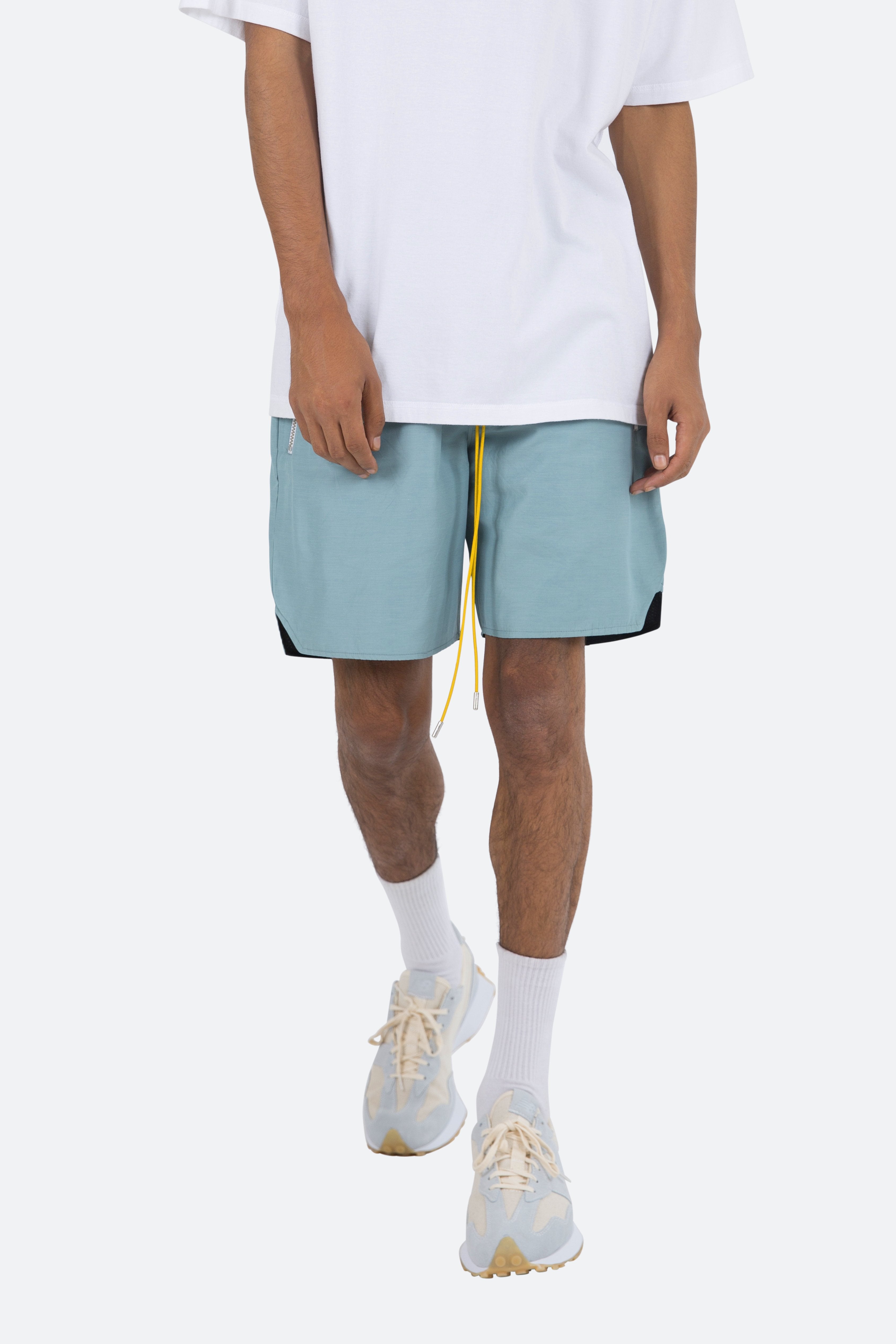 Nylon Walking Shorts - Teal