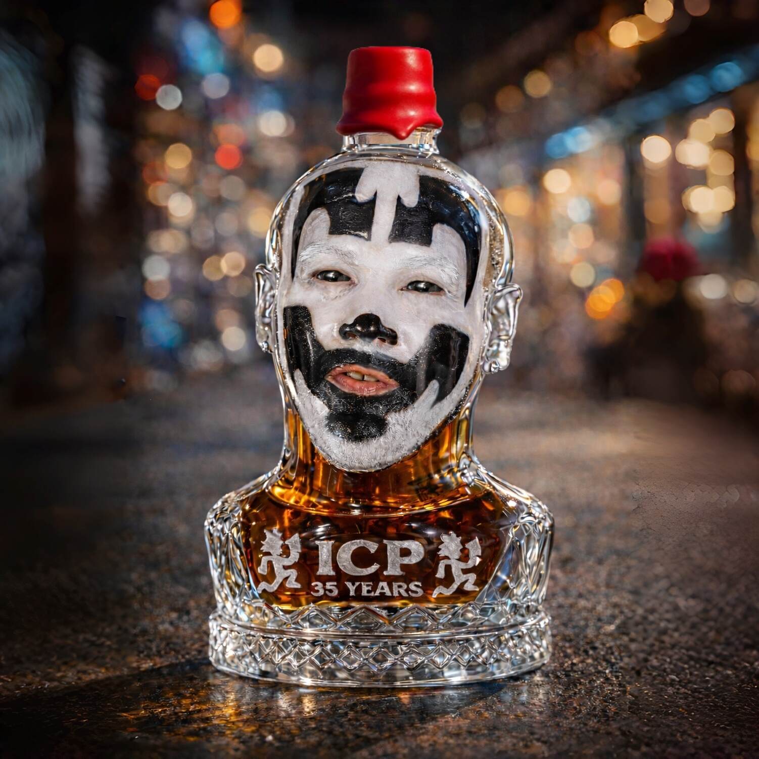 ICP 35th Anniversary Whiskey Bottle