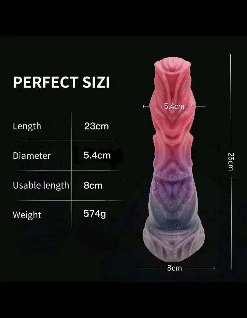 BDSM Monster Dildo – Horse, Dragon, and Dog-Inspired Realistic Suction Cup Toy