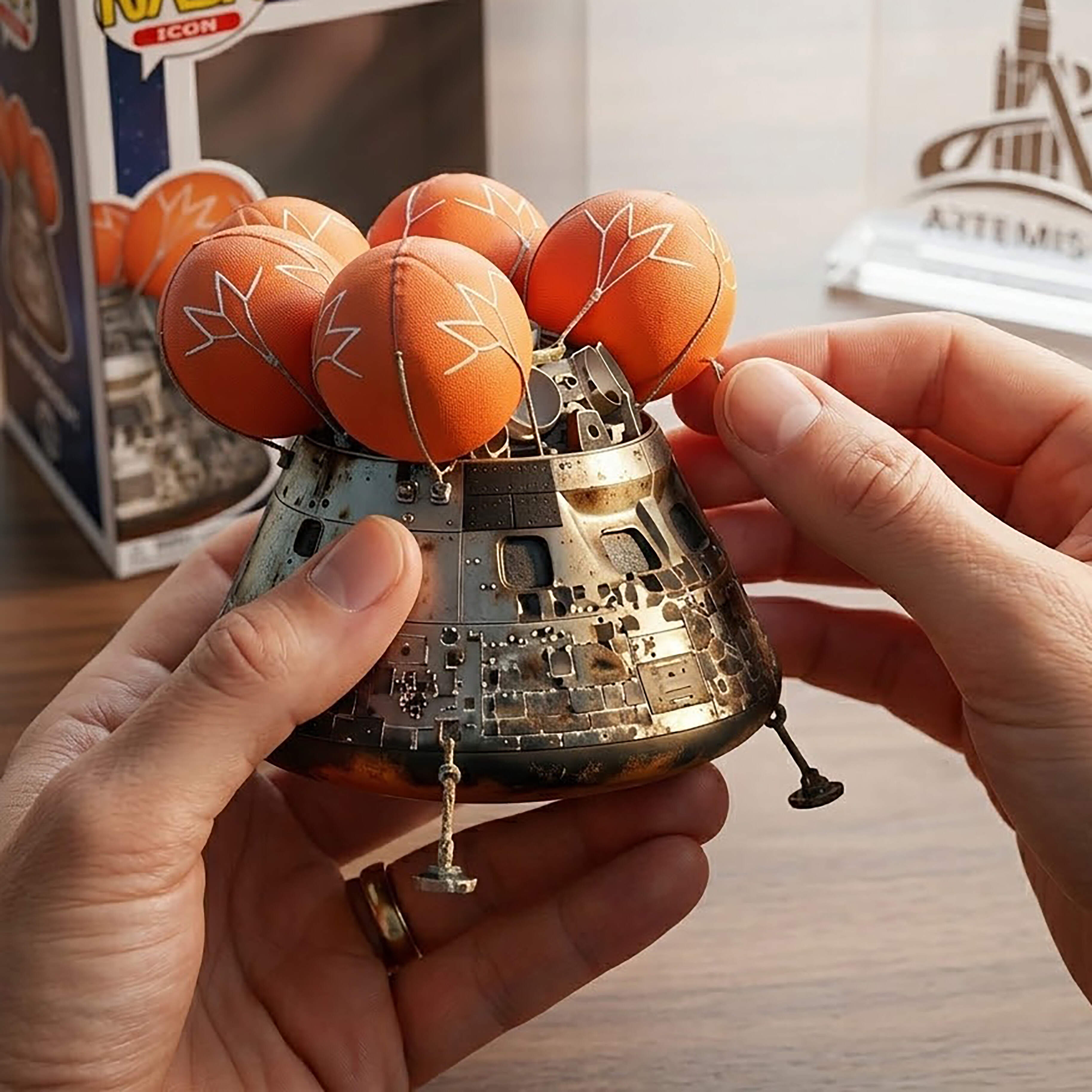 🚀 NASA Artemis II: Orion Splashdown Legacy Model – Safe Return 🌊