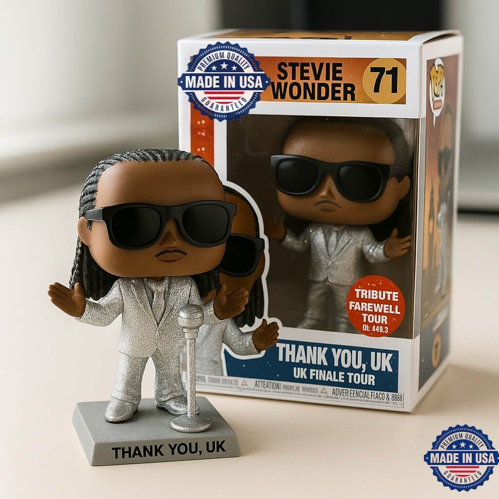 Stevie Wonder Farewell UK Tour Themed Commemorative Figurine