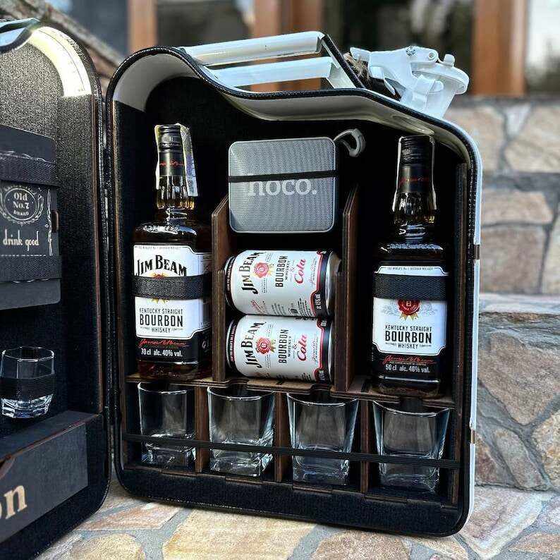 20 L Jerry Can Mini Bar, With Bluetooth Speaker, Custom Fuel Bar, Home Mini Bar, Handmade Travel Bar, Gift For Him, For Christmas, For Dad