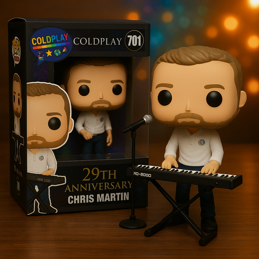 Coldplay 29th Anniversary POP Figure!