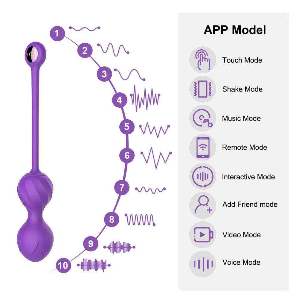 Wireless APP Bluetooth Vibrator for Women