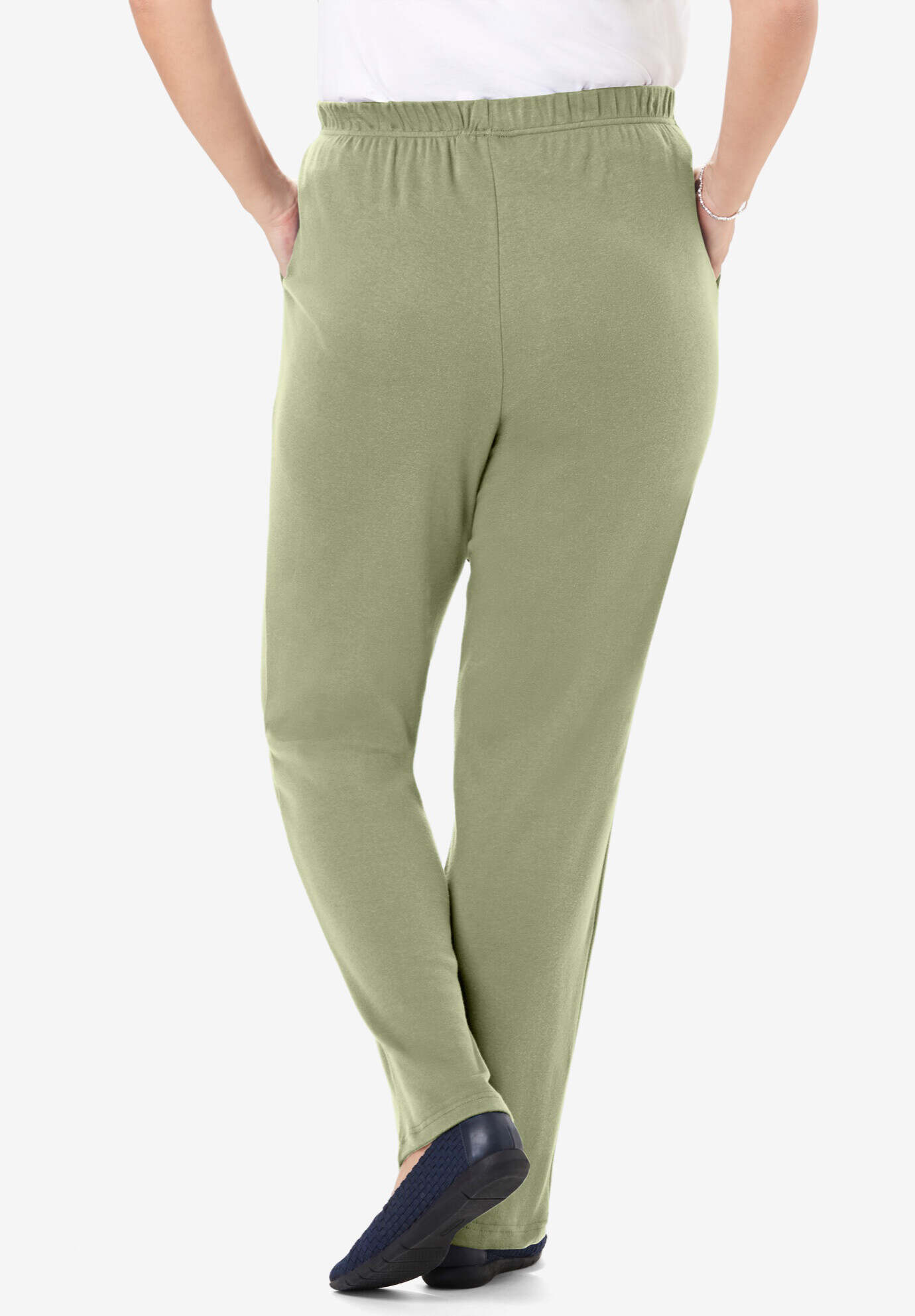 7-Day Knit Straight Leg Pant