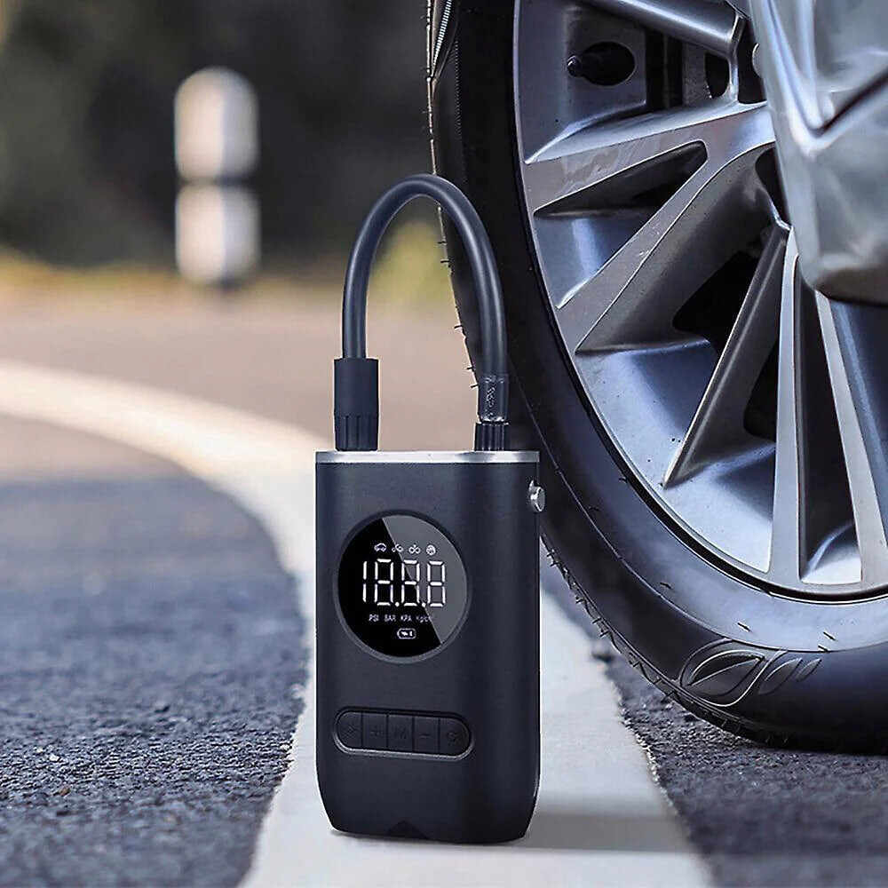 Intelligent Portable Electric Tire Pump - Wireless Digital Air Compressor