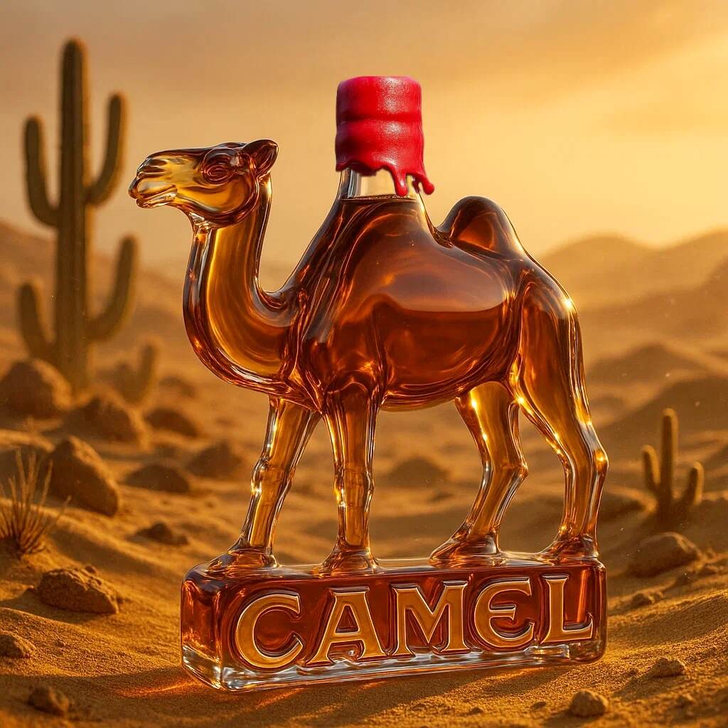 Camel Collector's Edition Whiskey Bottle