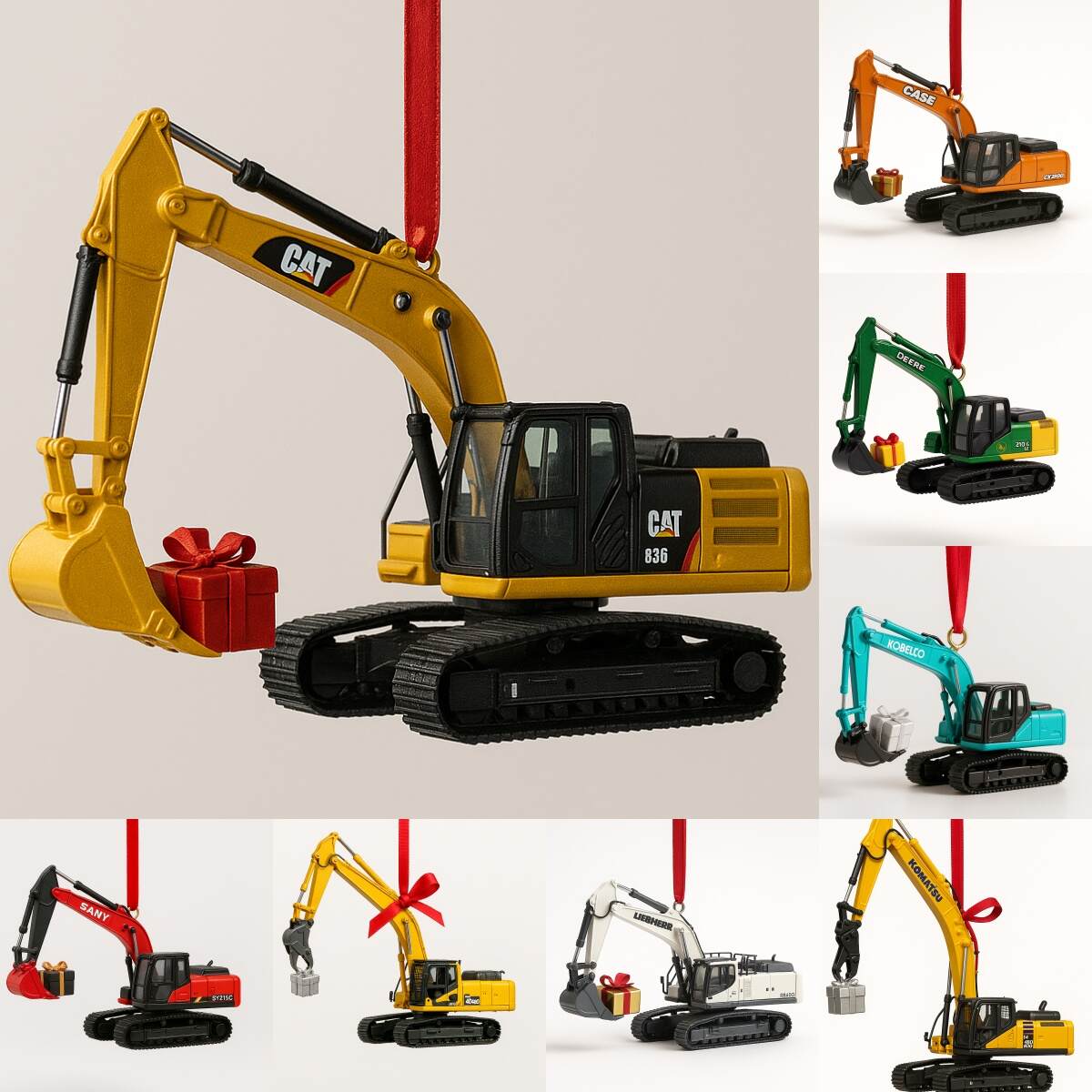 Heavy Equipment Advent Calendar 2025 · 24 Die-cast Machines