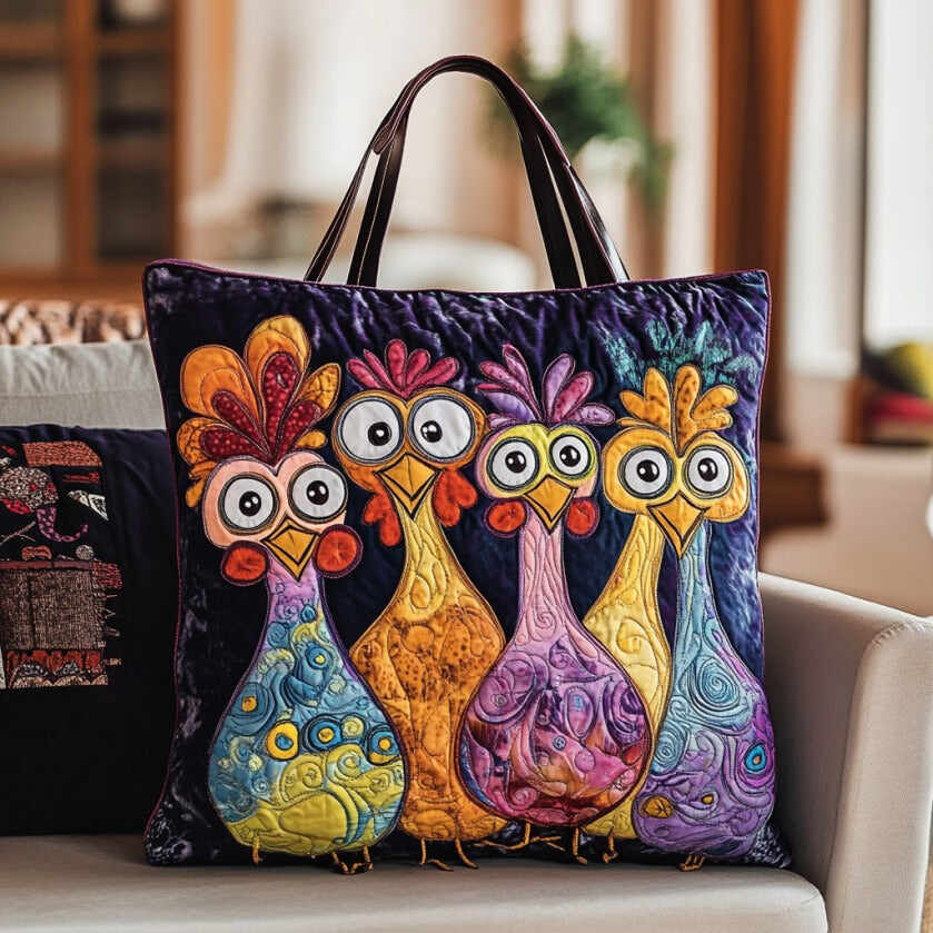 Funny Five XR3009014CL Quilted Tote Bag