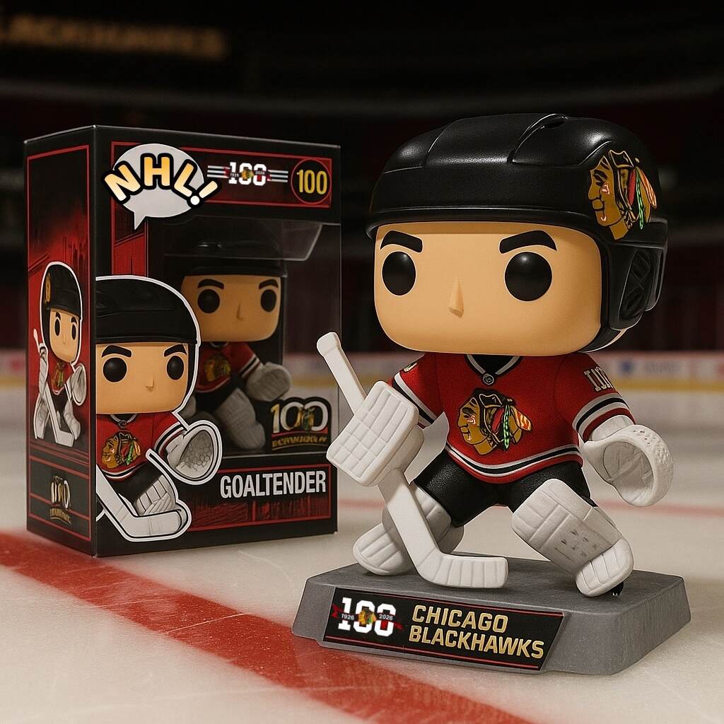 Chicago Blackhawks 100th Anniversary Funko Pop!