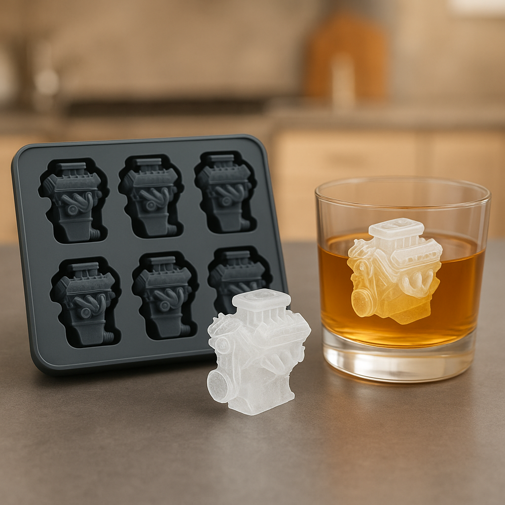 V8 Engine Ice Mold