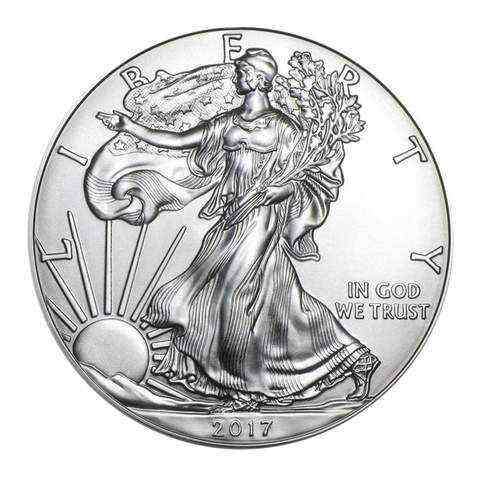 2017 $1 American Silver Eagle MS69 PCGS - First Strike