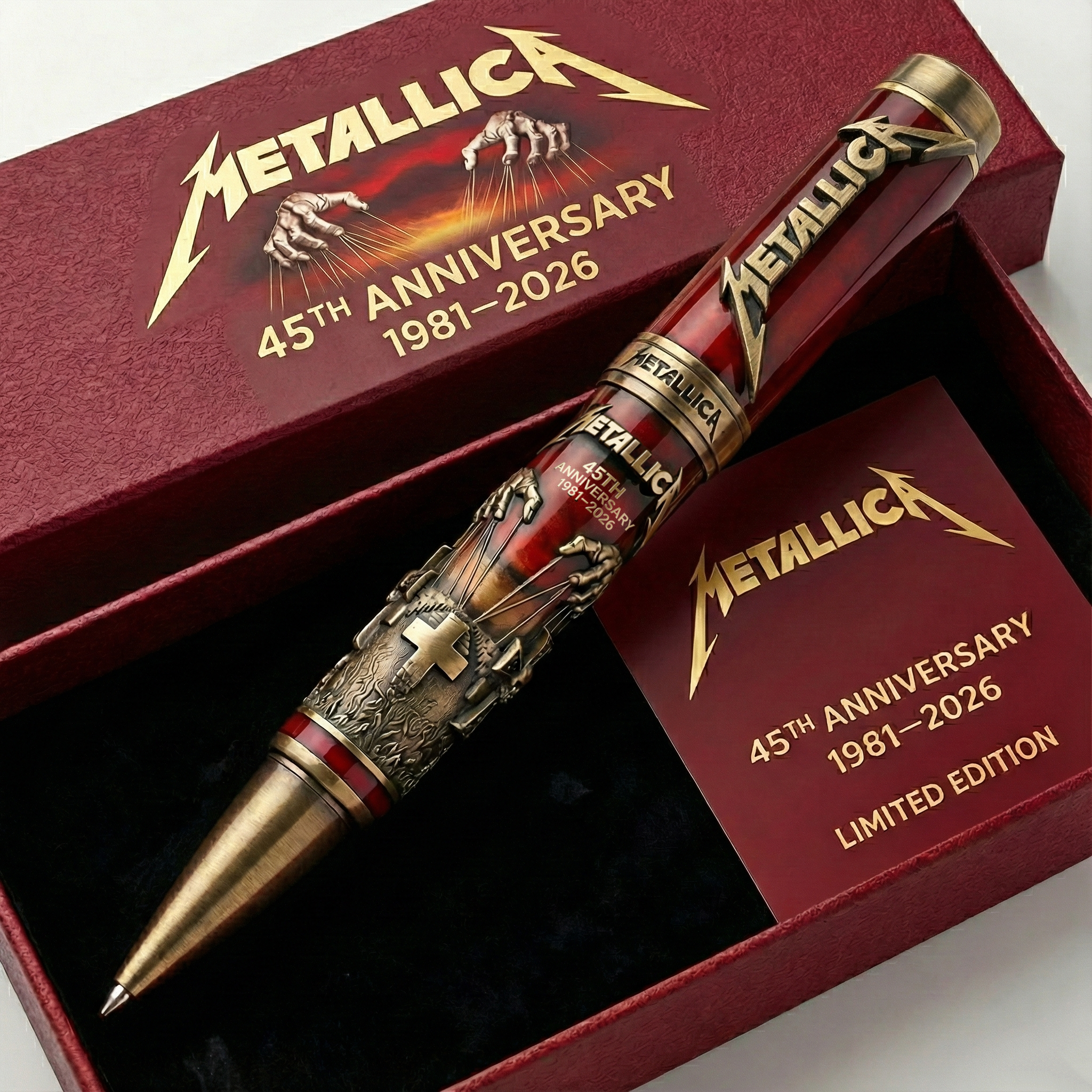 Metallica 45th Anniversary Commemorative Pen