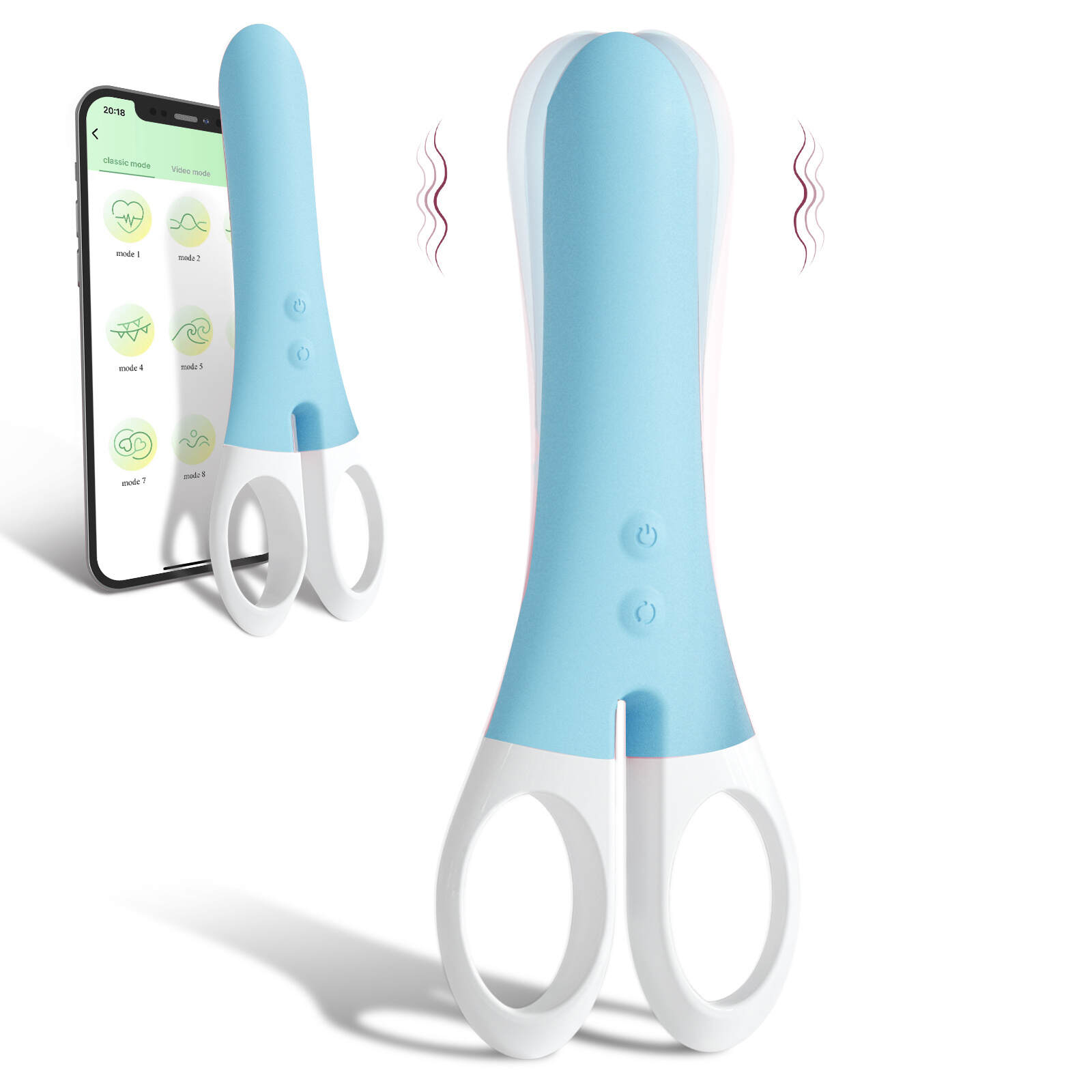 Stationery Series - Scissors Wireless Remote Control G Spot Vibrator