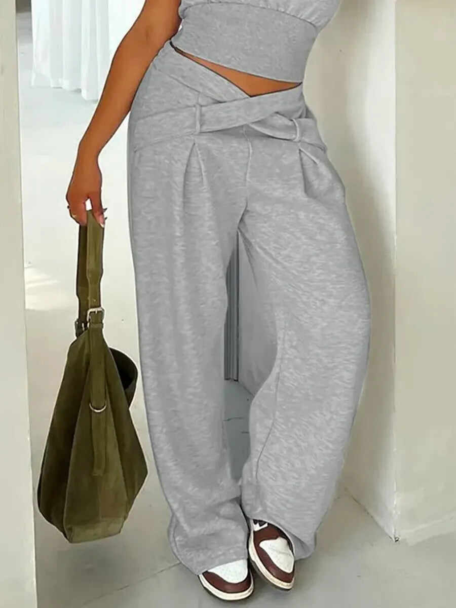 🔥Summer Arrivals🌟Women's Fashion Casual Solid Color Cotton Pants