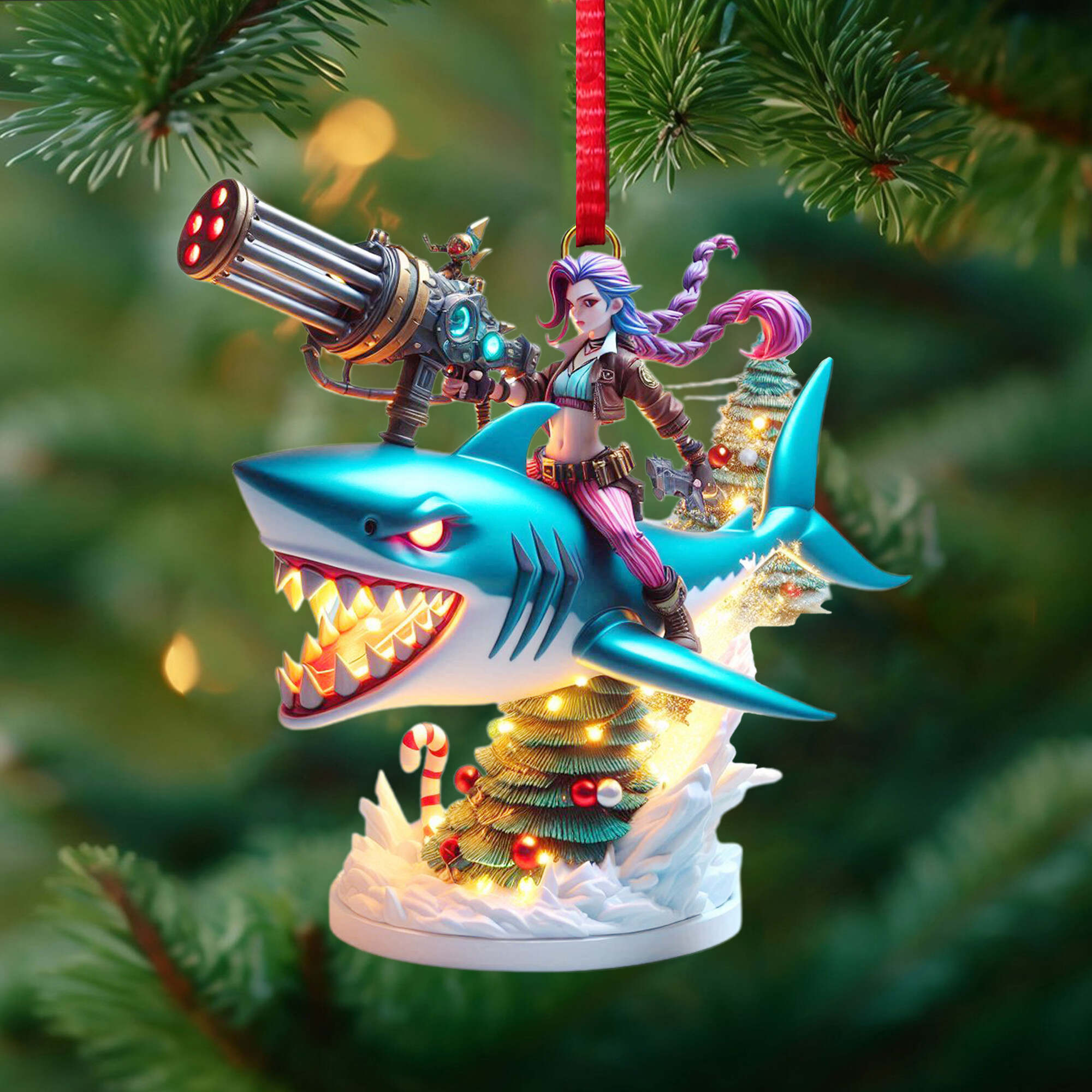 Arcane Christmas Ornaments