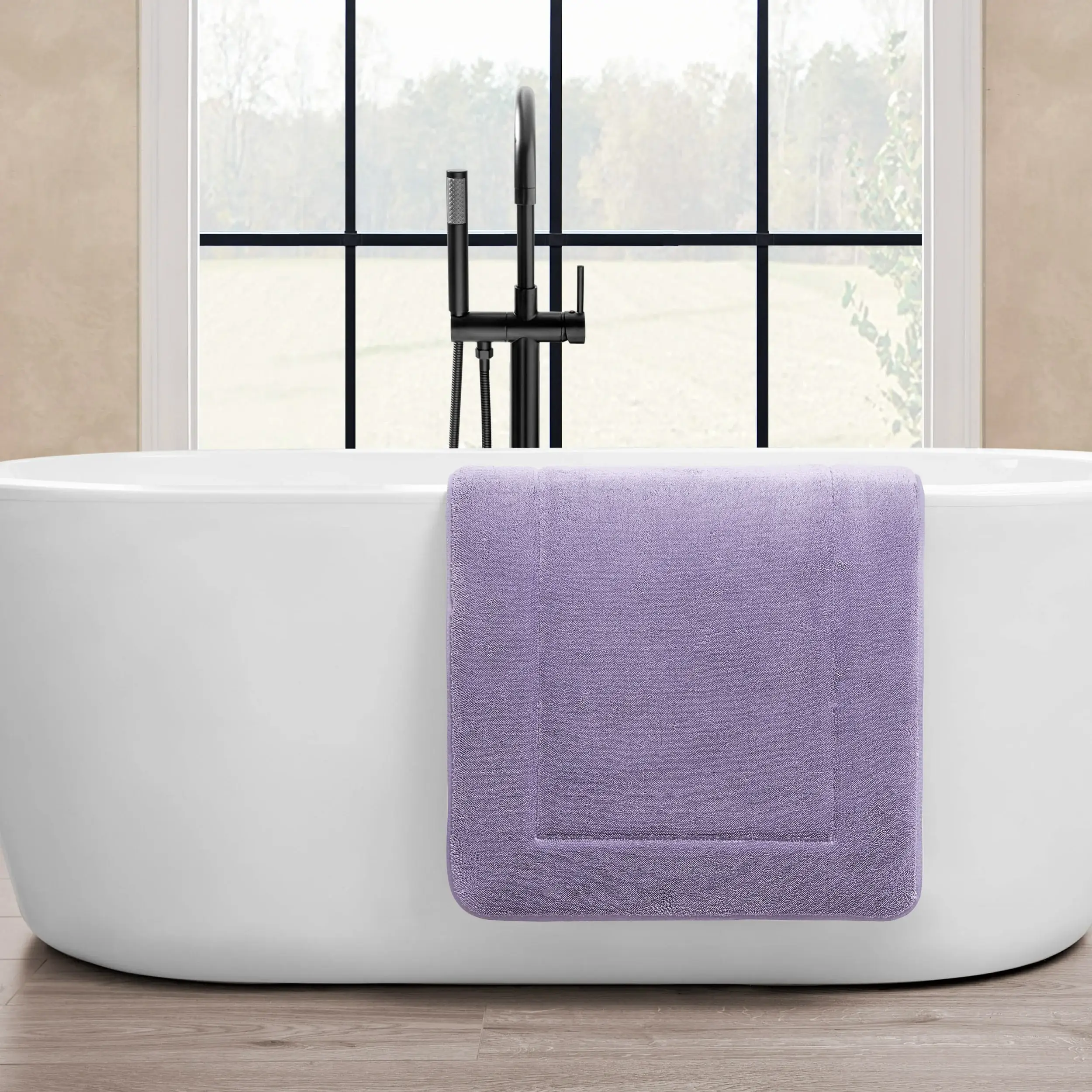 Oliver Brown Terry Memory Foam Bath Mat