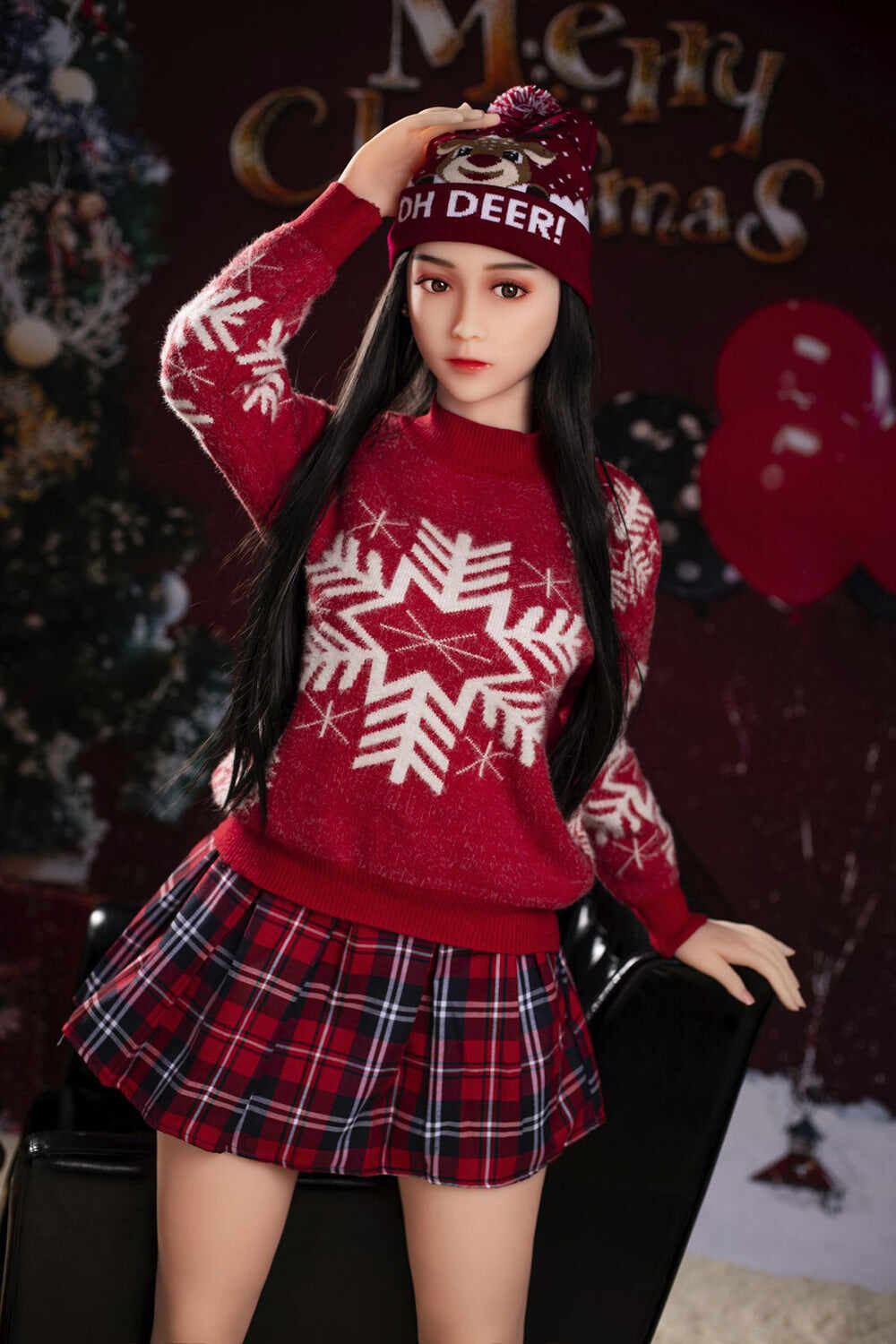 EU Stock - Cornelia 5ft34/ 163cm #204 Head TPE Real-life Christmas Young Girl Sex Doll