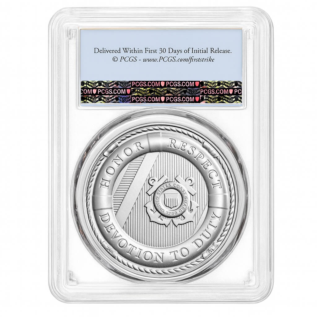 U.S. Coast Guard One-Ounce Silver Medal