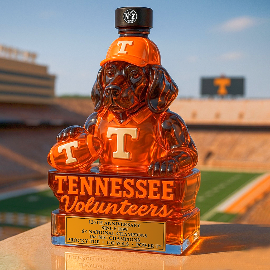 复制Tennessee Volunteers Whiskey Bottle