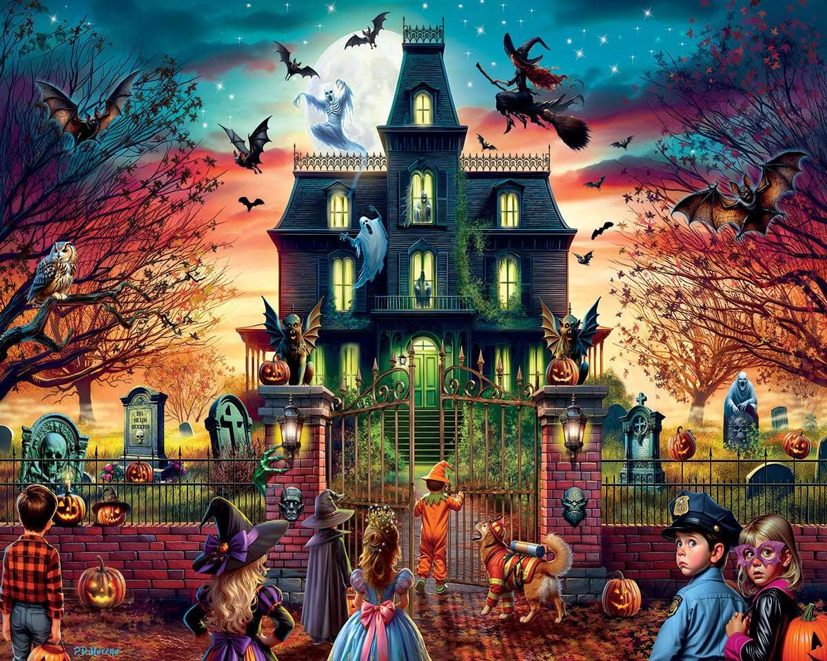 Fright House (2117pz) - 1000 Piece Jigsaw Puzzle