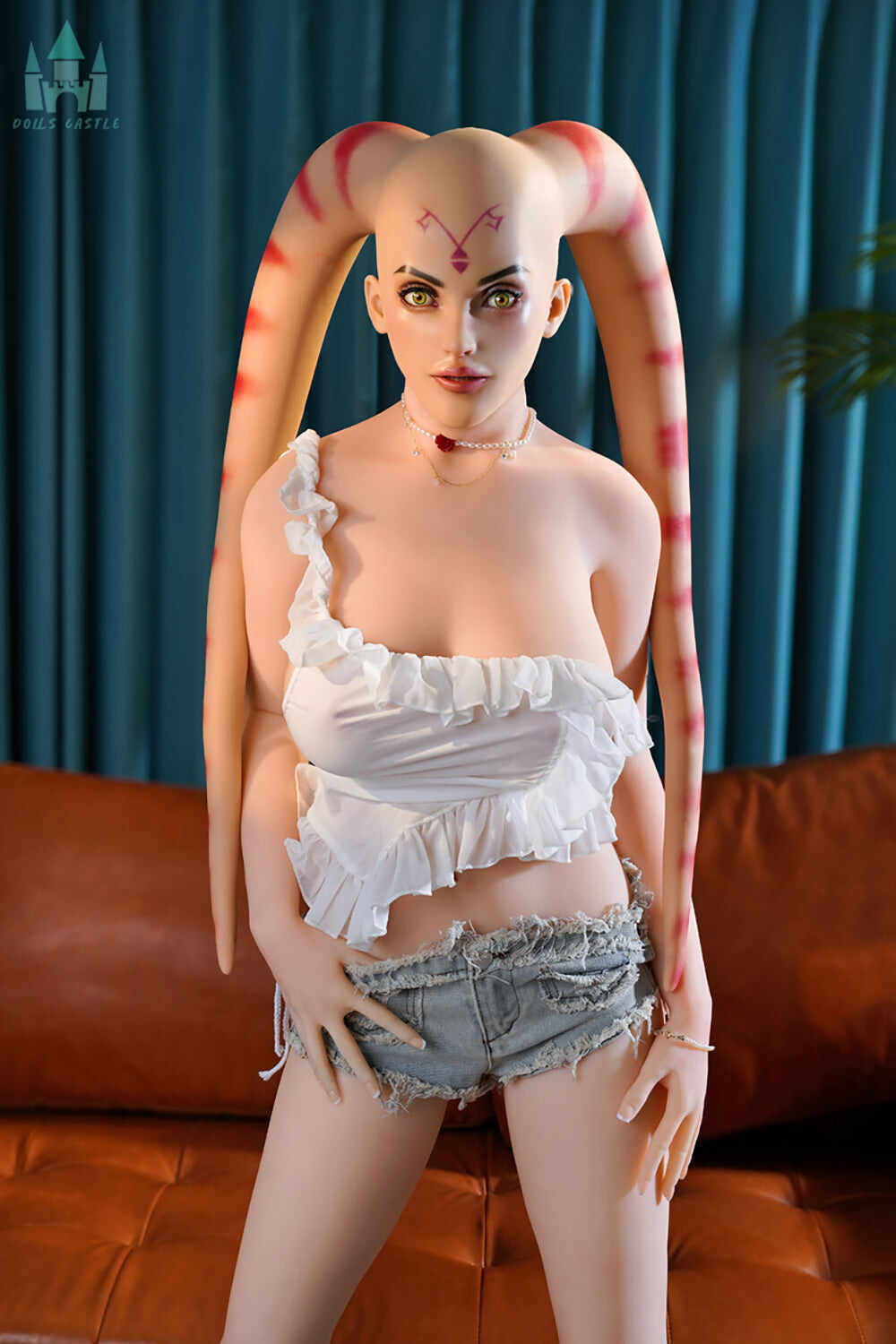Dolls Castle 5ft41/ 165cm Gertie #A16S Blowjob ROS Soft Silicone Head + TPE Body Hentai Big Butt Female Sex Doll