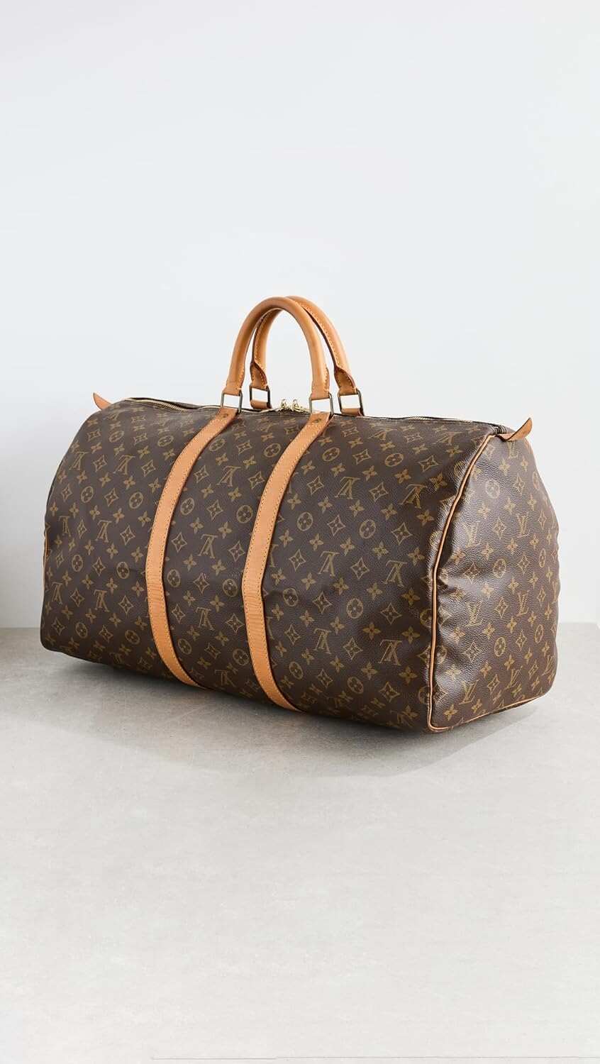 WHAT GOES AROUND COMES AROUND Women's Pre-Loved Lv Monogram Ab Keep All 55 Bag