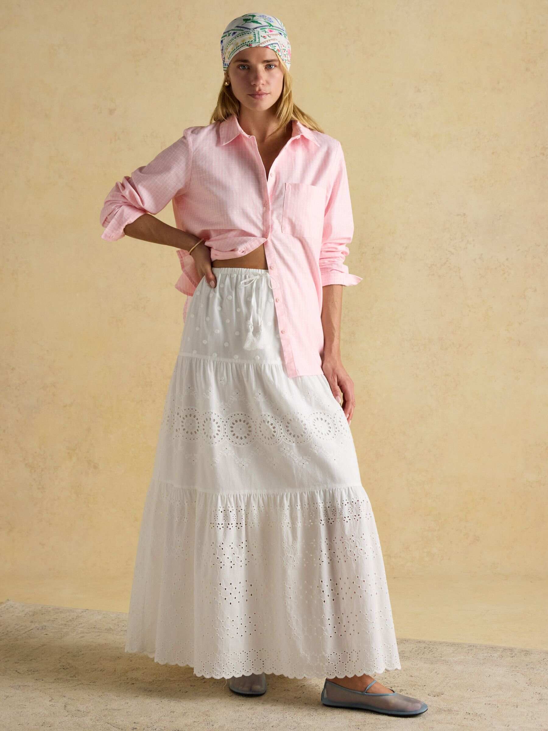 Ida Green Cotton Shirt