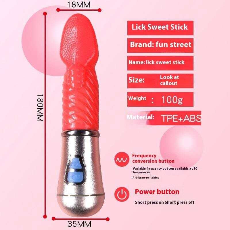 Swinging Tongue Licking Clitoral Vibrator