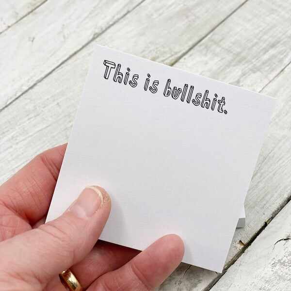 Funny Sticky Note | Funny Gift