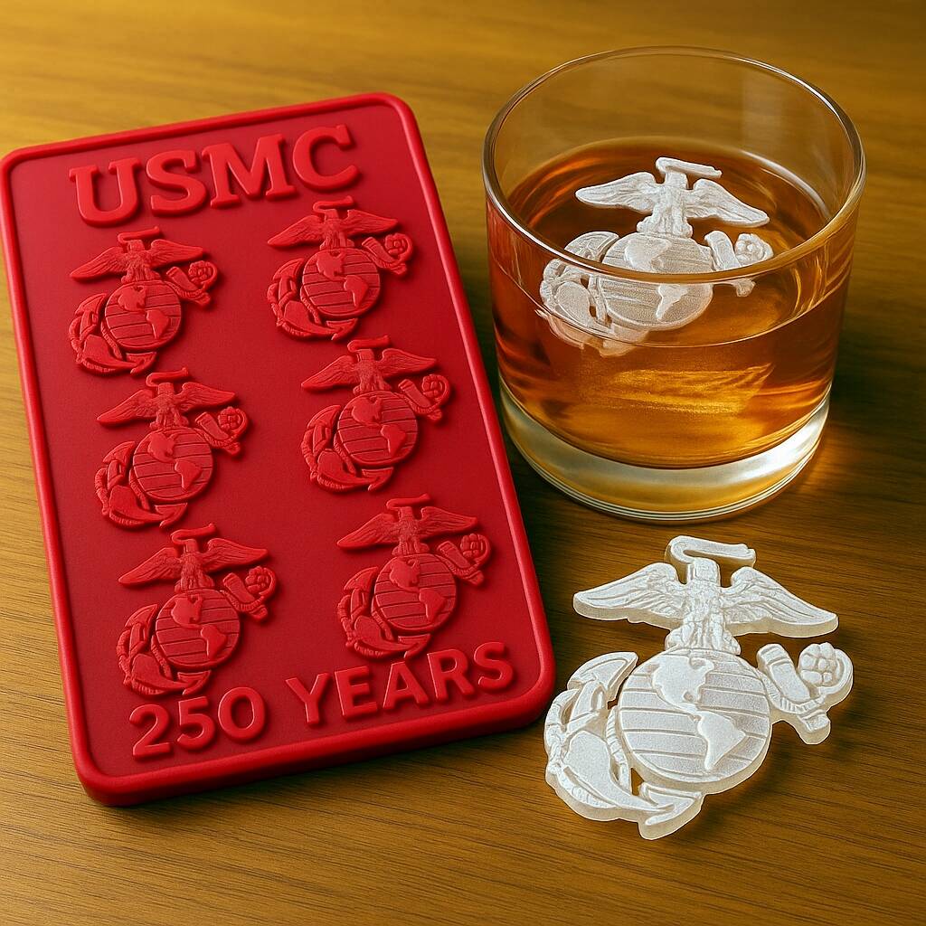 USMC 250th Anniversary Ice Mold