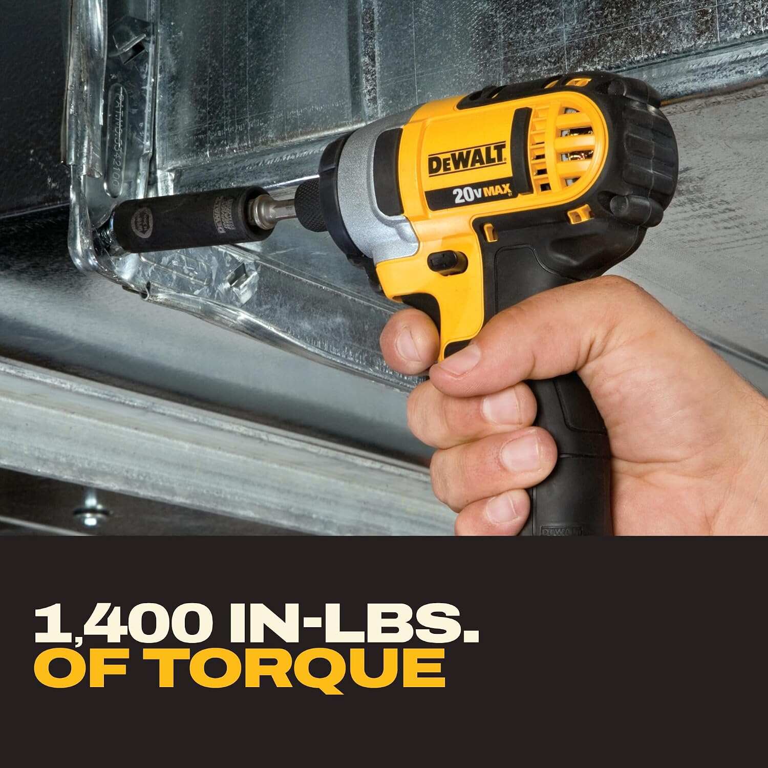 Cordless Drill and Impact Driver, Power Tool Combo Kit , Includes 2 Batteries, Charger and Bag (DCK240C2)