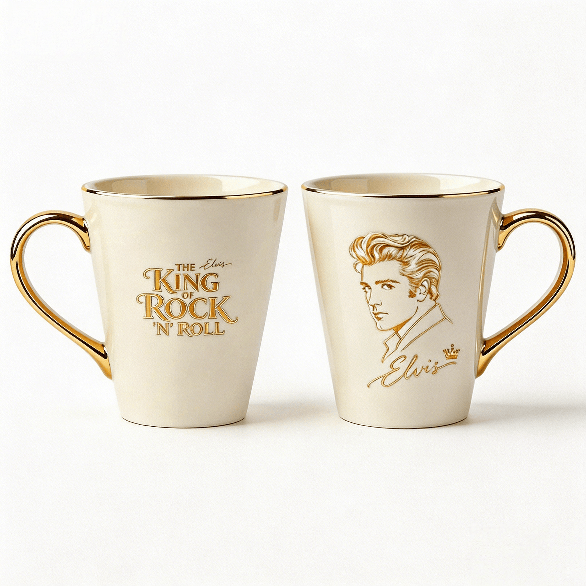 ☕ Elvis Presley Coffee Mug Set: The King's Collection