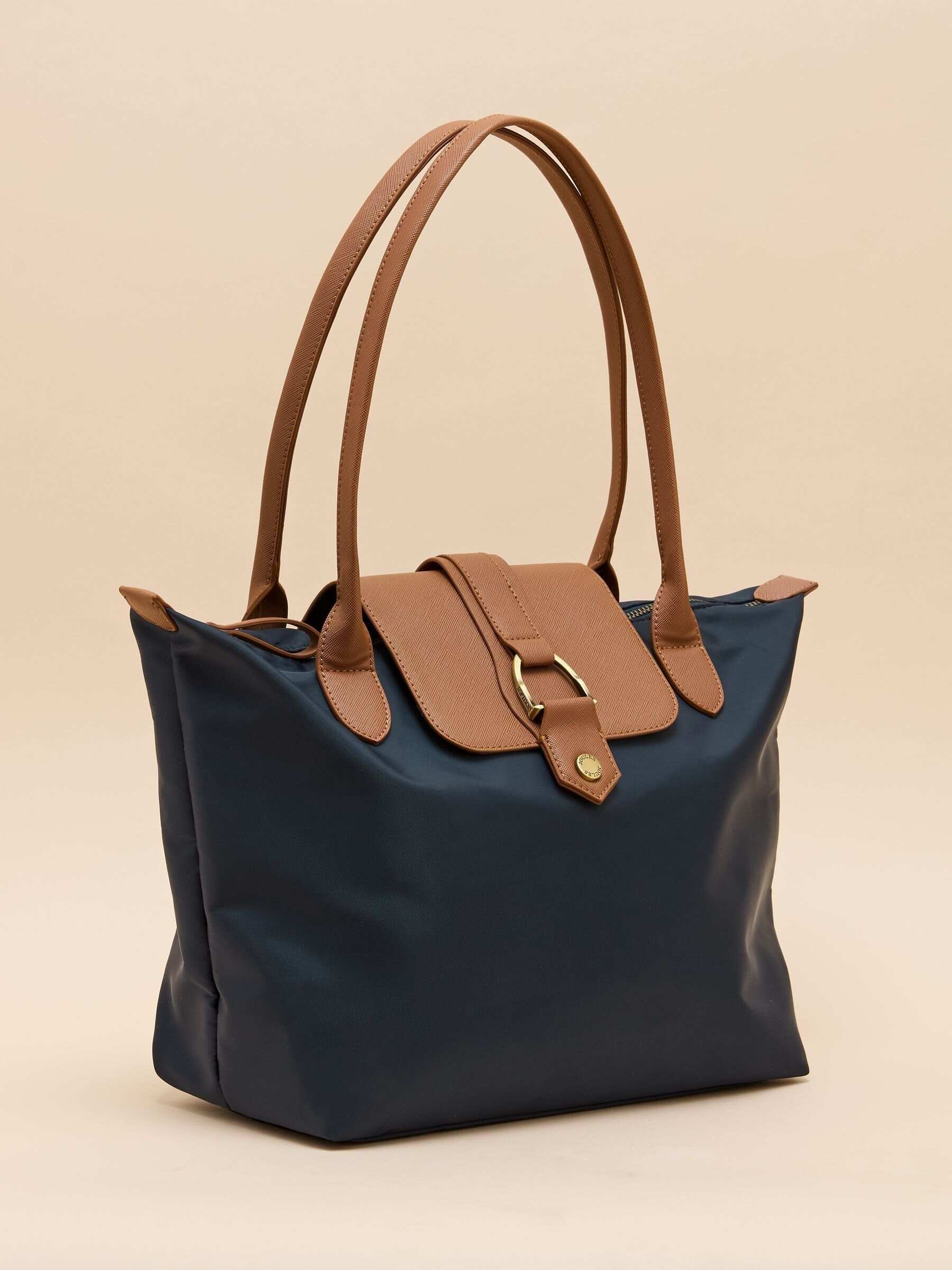 Edie Orange Shopper Bag