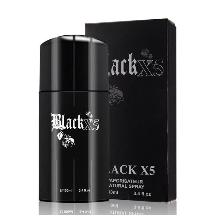 Black X5 Men's Perfume-100ml Long Lasting Woody Oriental Cologne