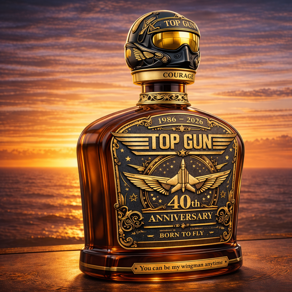 Top Gun Forty-Year Anniversary Bottle