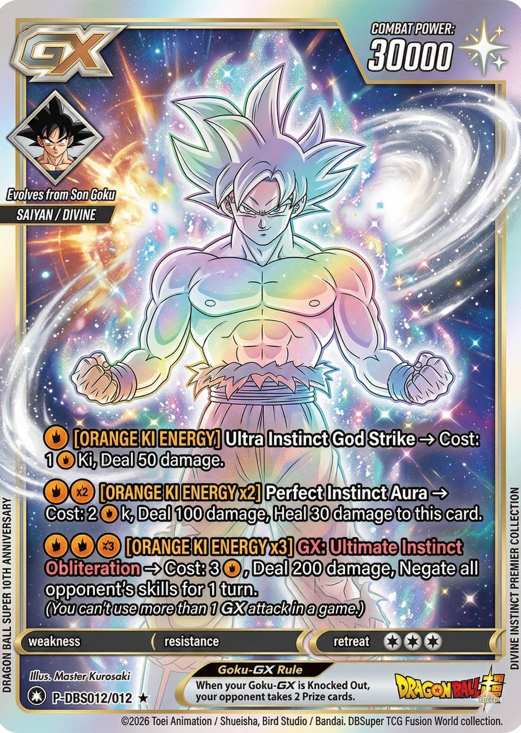 Dragon Ball Super 10th Anniversary TCG Cards
