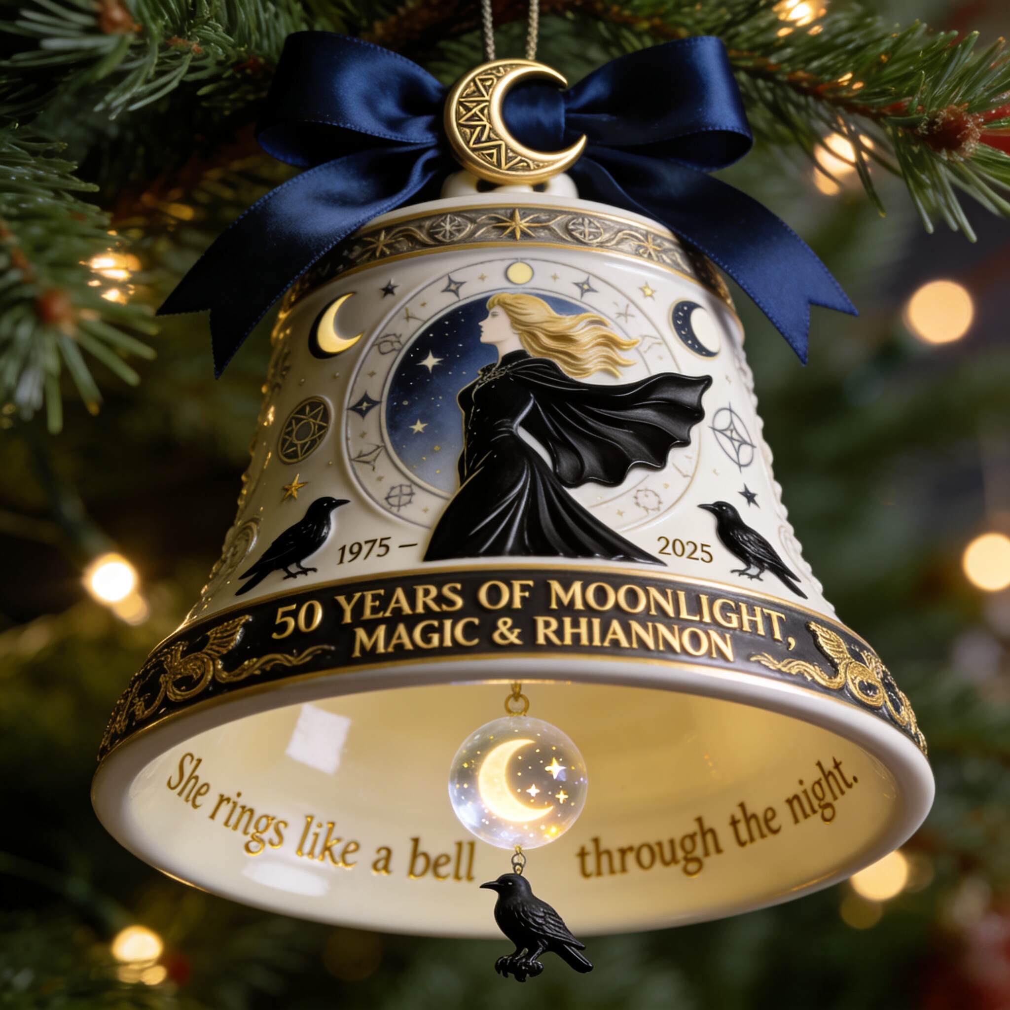 Stevie Nicks / Rhiannon 50th Anniversary Bell Ornament