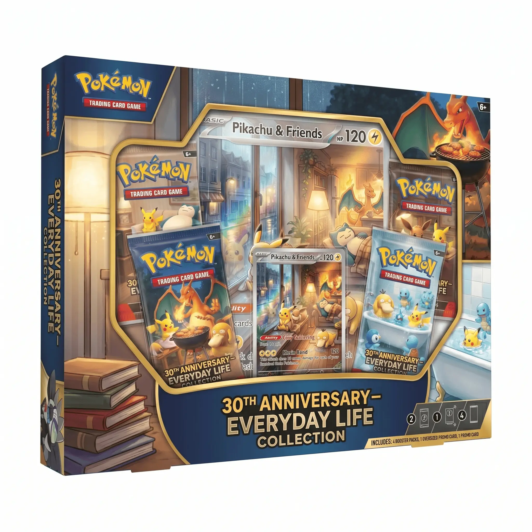 Pokémon 30th Anniversary Edition Box: Everyday Life(8 cards)