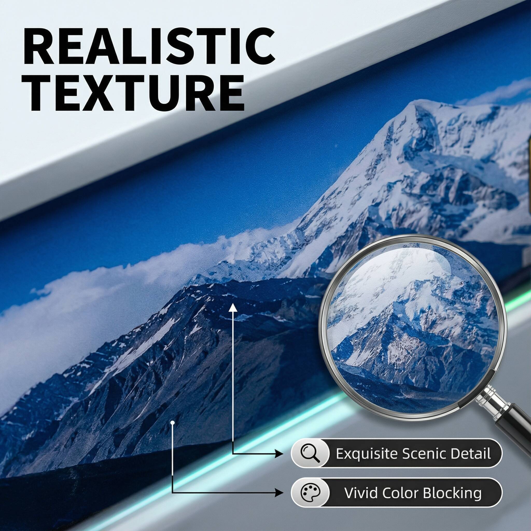 1:64 Scale Scenic Road Trip Diorama Display Case with LED Lighting – Immersive Landscape Scene for Diecast Cars