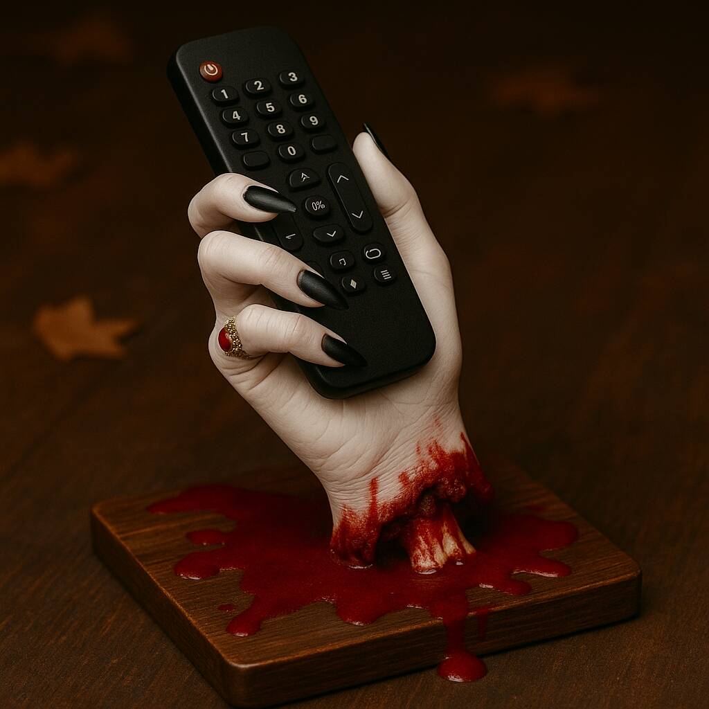 Zombie Hand Remote Holder