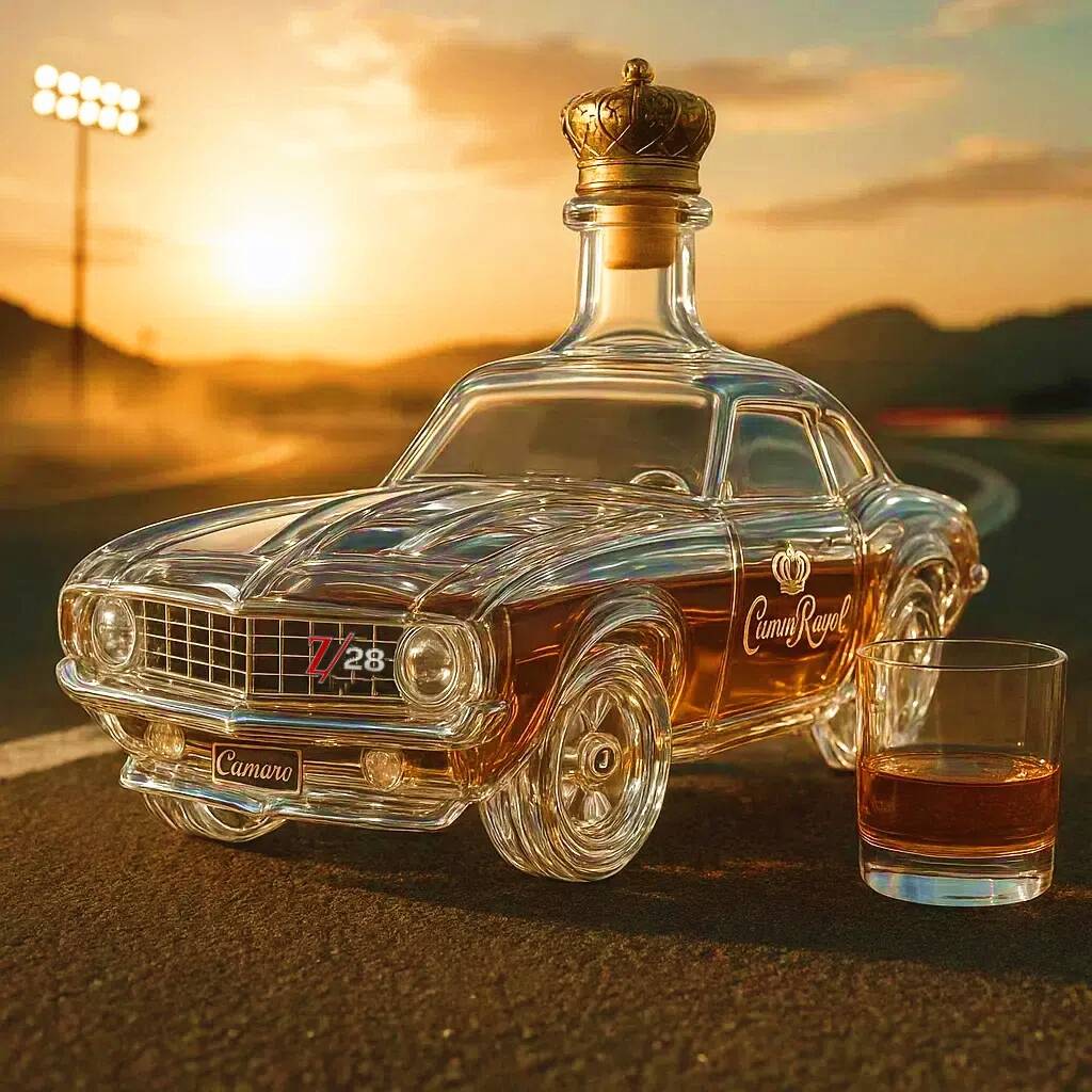 1969 Camaro Z/28 Collector's Edition Whisky Bottle