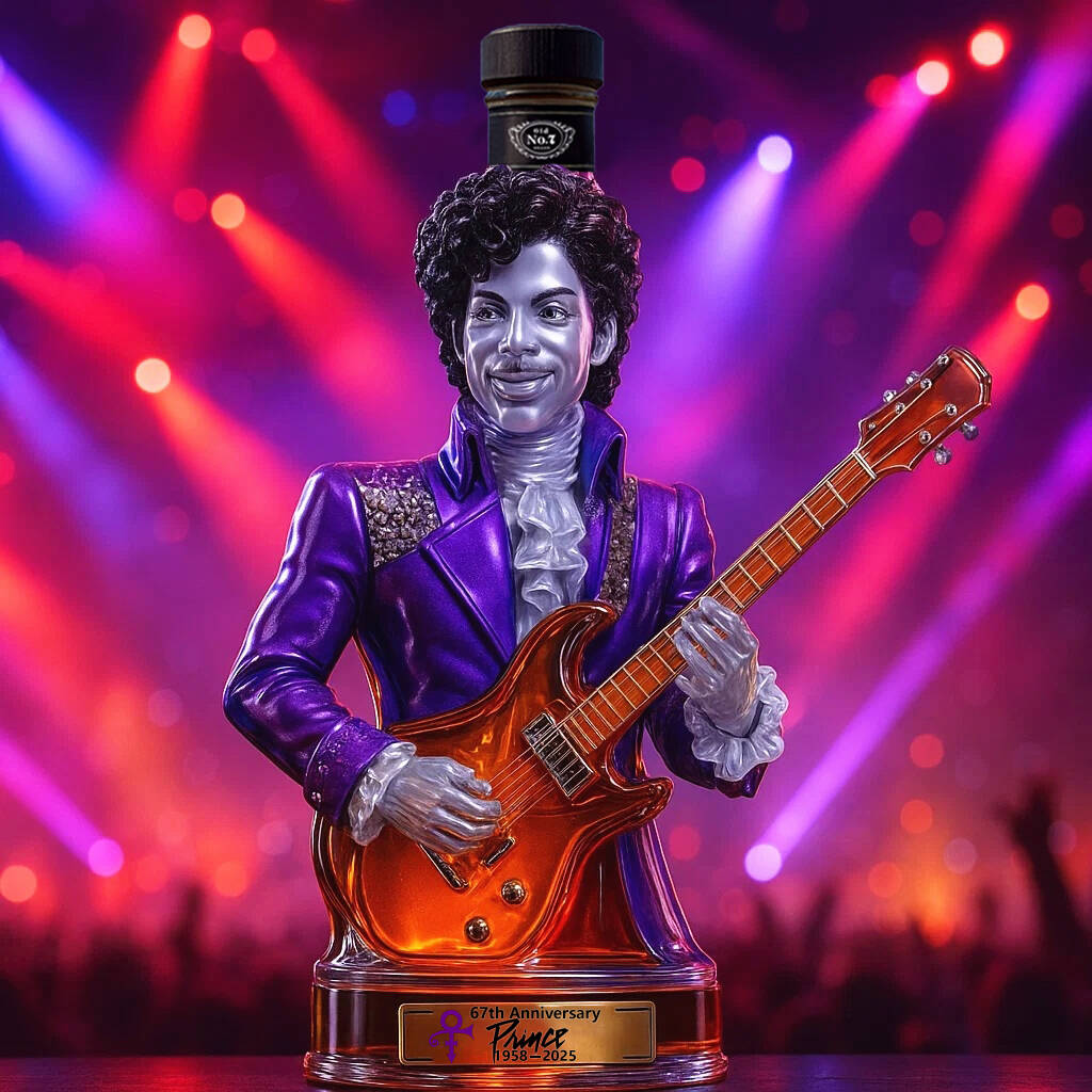 Prince Rogers Nelson Edition Whisky Bottle