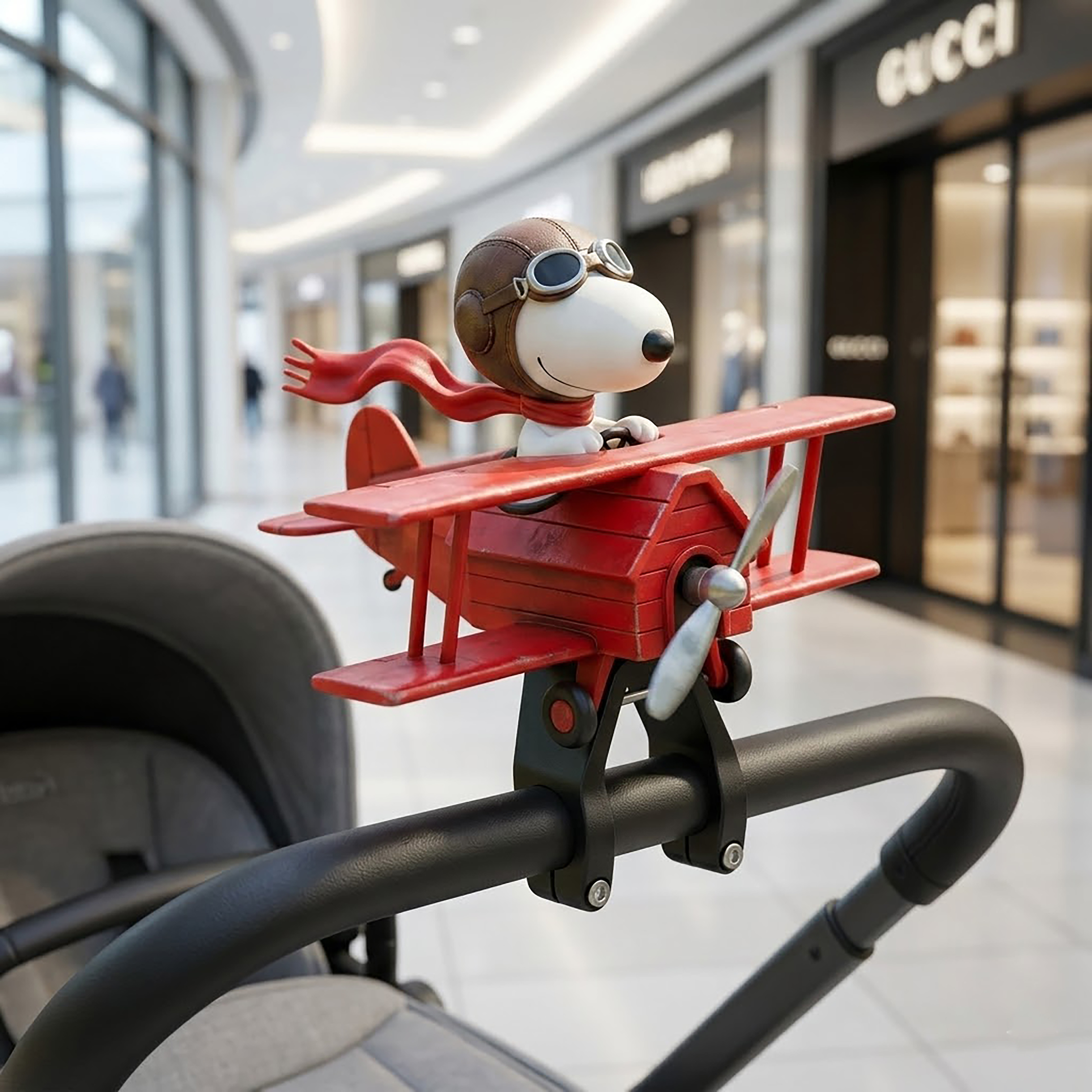 🚲 Snoopy Aviator Multi-Use Ornament