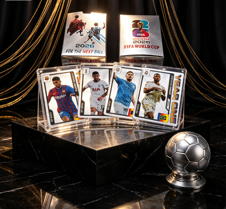 55 Silver Foil Soccer Star Cards – 2026 Collectible Player Set!