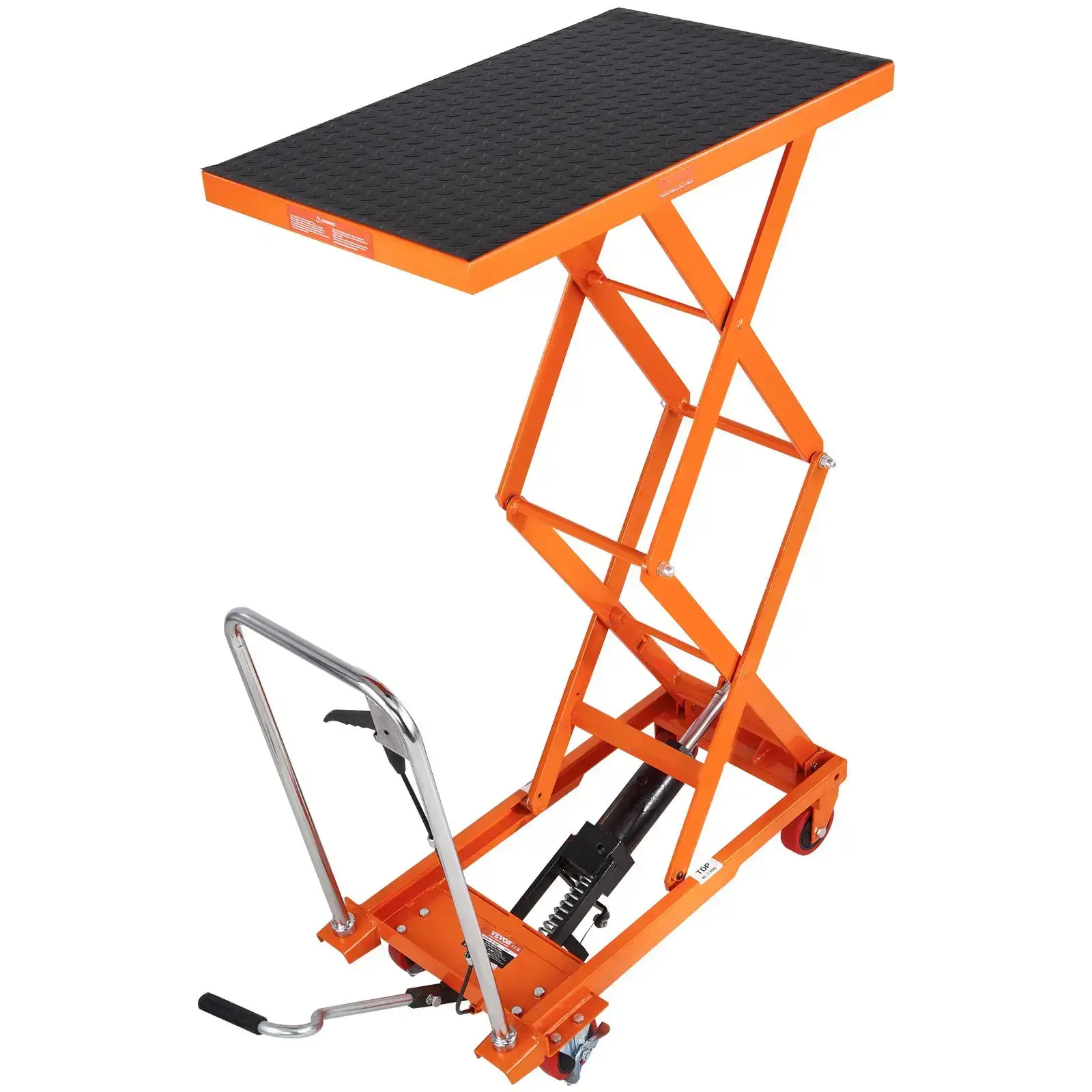 Hydraulic Lift Table Cart 330lbs Capacity 50