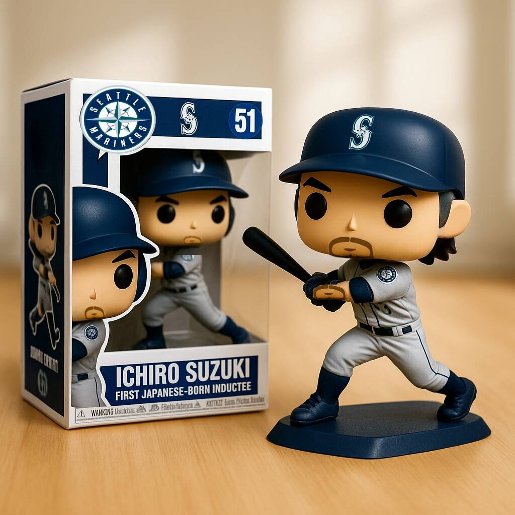 Ichiro Suzuki Legacy Pop Figure!