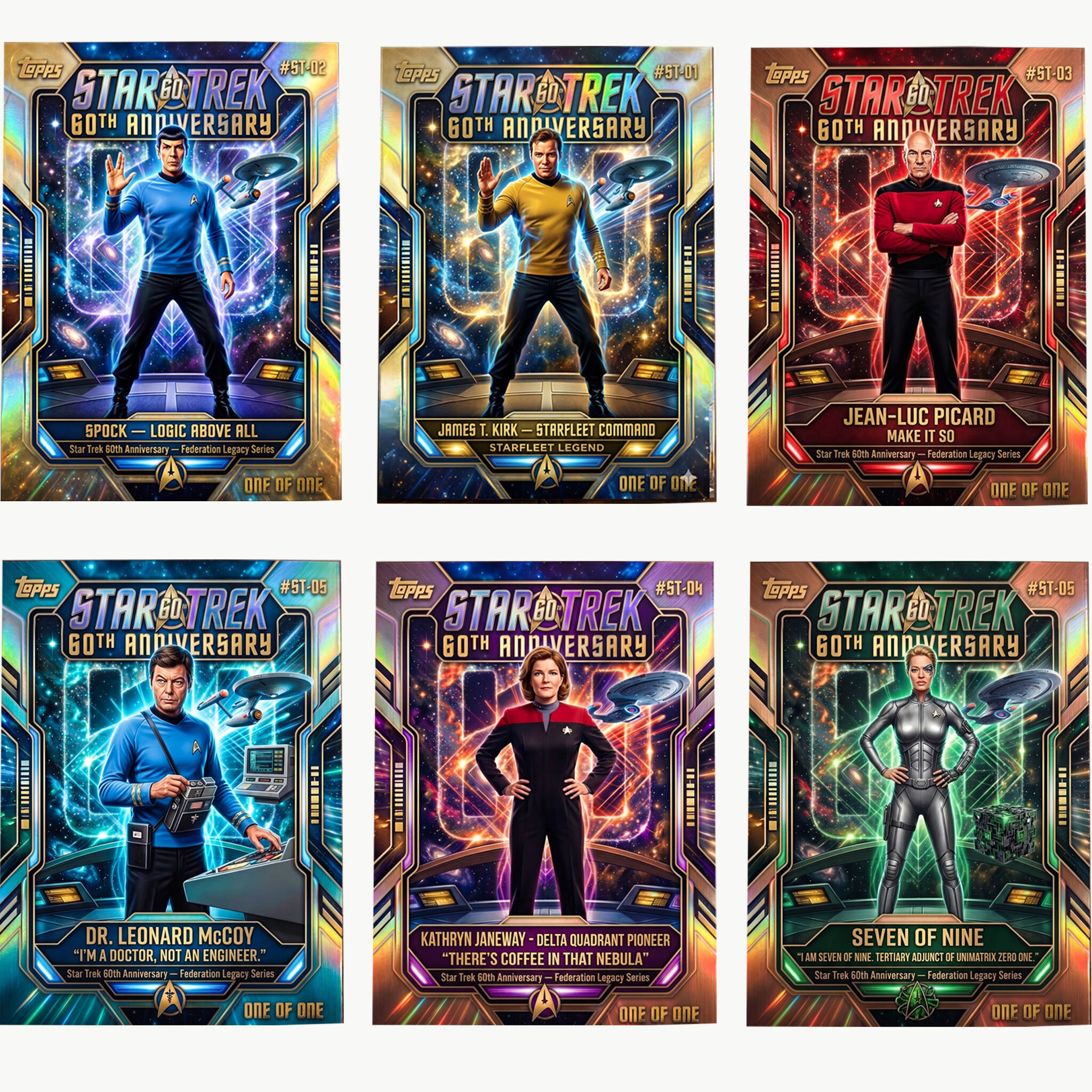 Star Trek 60th Anniversary Premium Trading Card Box