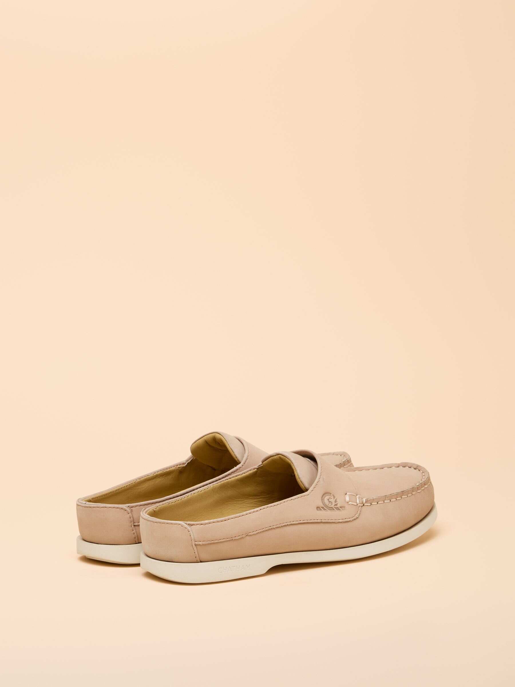 Joules x Chatham Sand Quay Nubuck Leather Deck Shoes